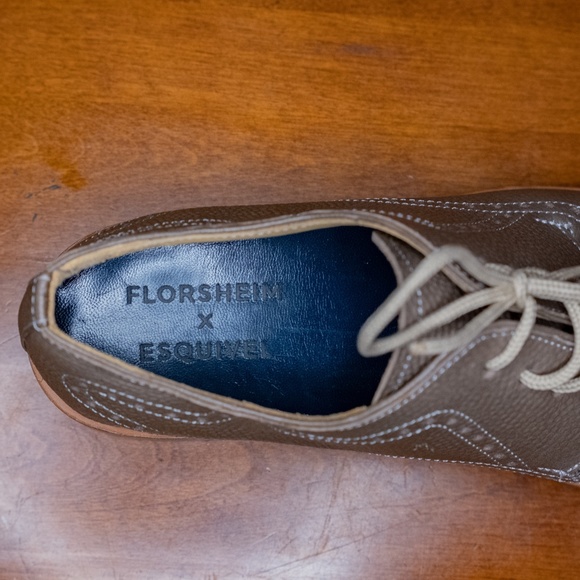 Florsheim x Esquivel whole-cut dress shoes 8